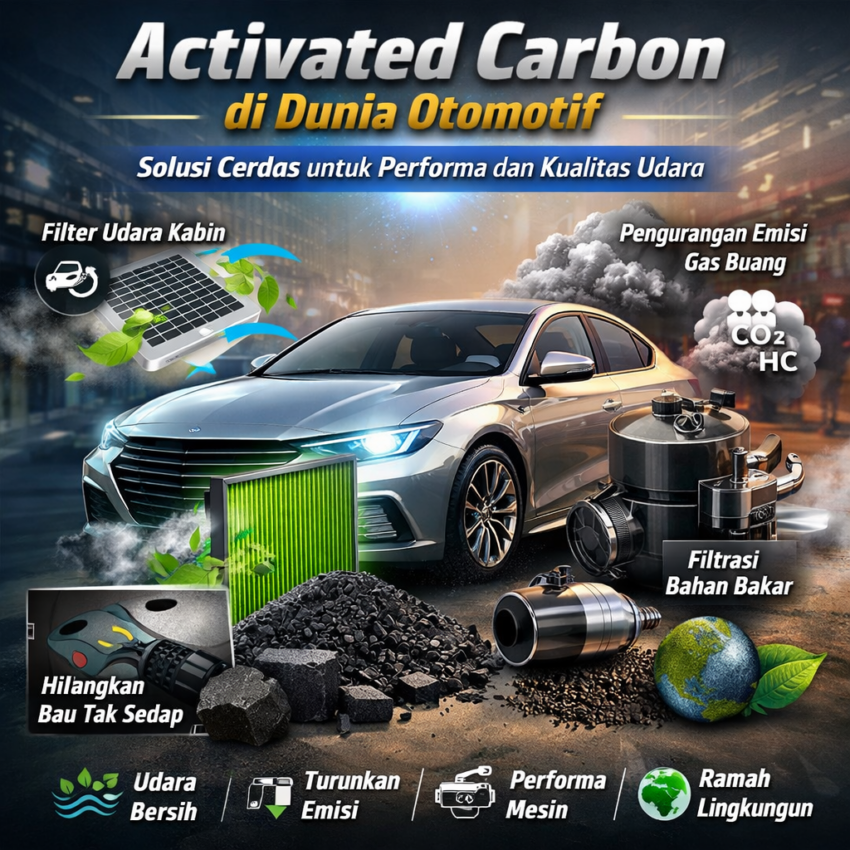 Peran Activated Carbon dalam Sistem Filtrasi Kendaraan Modern